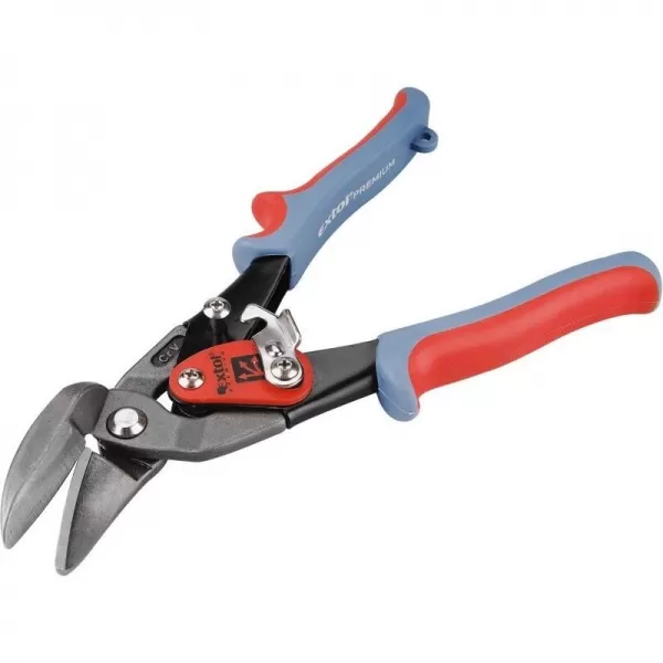 Nůžky na plech převodové 255mm rovně a doprava CrV EXTOL PREMIUM 8813600