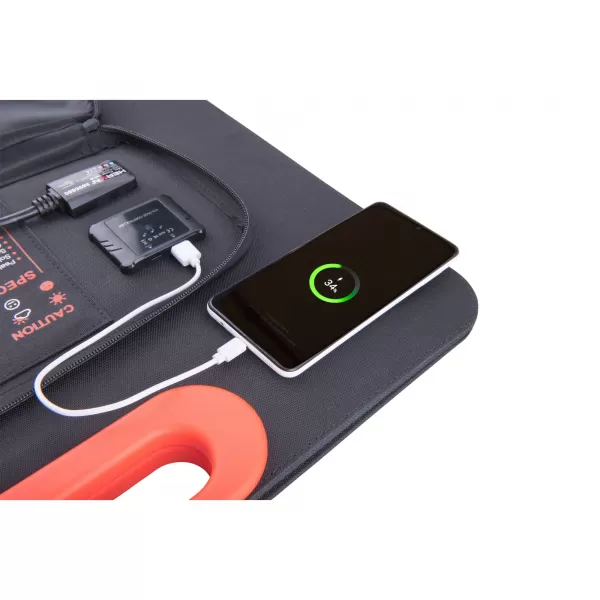 Panel solární nabíjecí, skládací, MC4, USB, 100W Heron 8896880