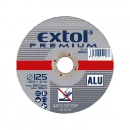 Kotouč řezný na hliník 115x1,0x22,2mm EXTOL PREMIUM 8808400