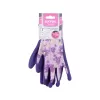 Rukavice polyesterové, bezešvé, polomáčené v latexu, velikost 7' Extol Lady 8856664