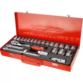 Klíče nástrčné sada 24ks 1/2" EXTOL PREMIUM 8818365