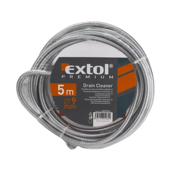 Pero protahovací na čištění odpadů 3m průměr 9mm EXTOL PREMIUM 8859022