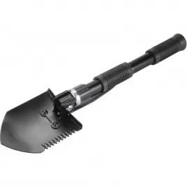 Lopatka skládací s motyčkou délka 40cm šířka 9,5cm s nylonovým pouzdrem EXTOL PREMIUM 8877030