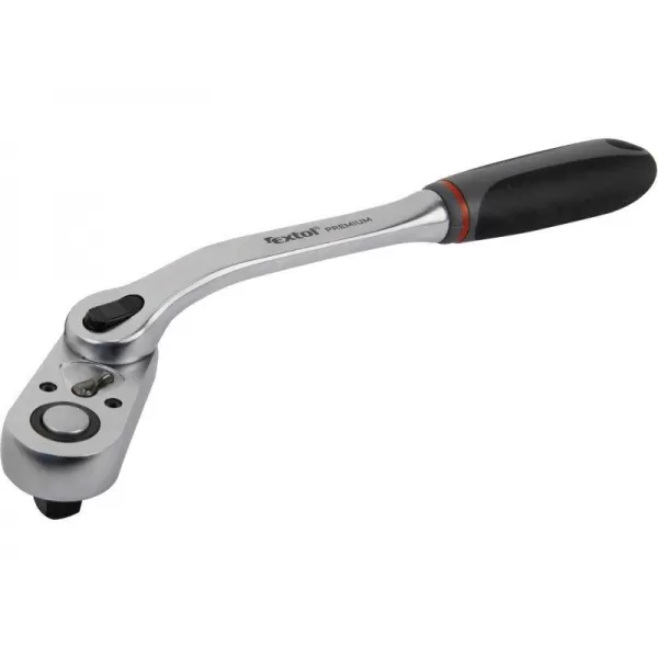 Ráčna tvarová kloubová 48 zubů 1/2" L 310mm EXTOL PREMIUM 8816423