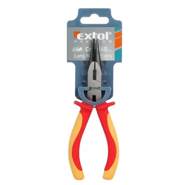 Kleště půlkulaté přímé 160mm VDE 1000V CrV EXTOL PREMIUM 8813175