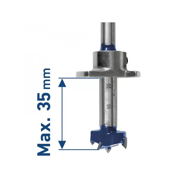 Frézy - sukovníky do dřeva, sada 5ks Extol Craft 902003