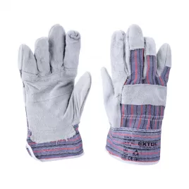 Rukavice kožené s vyztuženou dlaní velikost 10" Extol Craft 9965