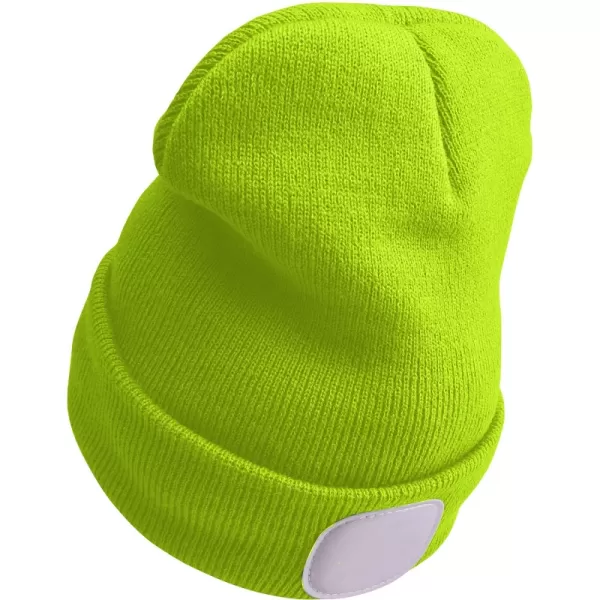 Čepice s čelovkou fluorescentní žlutá EXTOL LIGHT 43194