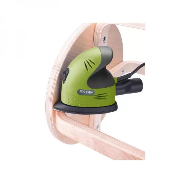 Vibrační bruska delta 125W EXTOL CRAFT 407130