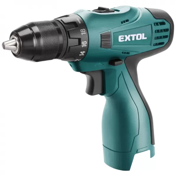 Aku vrtací šroubovák 16,6V Li-ion bez akumulátoru a nabíječky EXTOL INDUSTRIAL 8791151T