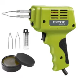 Pistole pájecí transformátorová s příslušenstvím 175W EXTOL CRAFT 9923