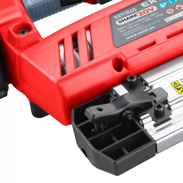Aku hřebíkovačka / sponkovačka 20V 2,0Ah Extol Premium 8891860