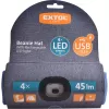 Čepice s čelovkou modrá EXTOL LIGHT 43191