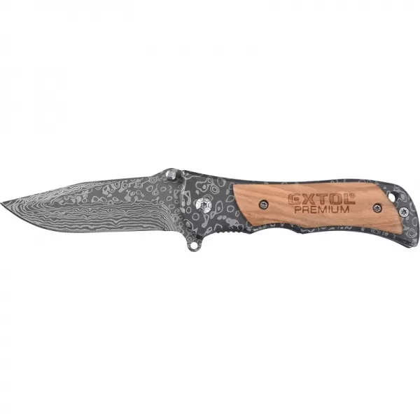 Nůž zavírací 160/90mm INOX EXTOL PREMIUM 8855121