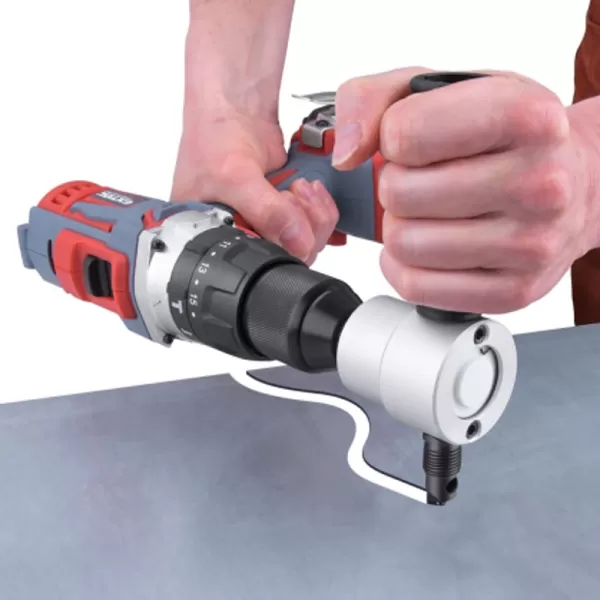 Oboustranný nástavec na vrtačku k stříhání plechu EXTOL PREMIUM 8813651