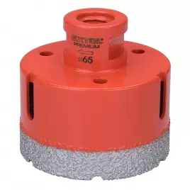 Vykružovací diamantová korunka 65mm pro úhlové brusky EXTOL PREMIUM 8801876