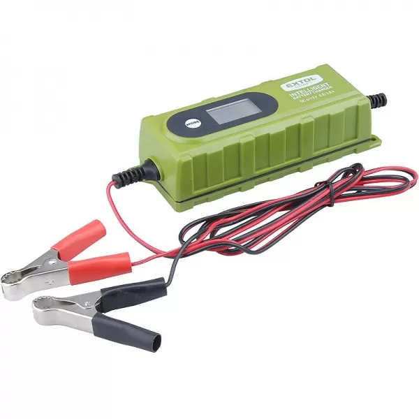 Autonabíječka 6stupňová s LCD EXTOL CRAFT 417300