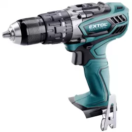 Aku vrtací šroubovák s příklepem, 18,0V Li-ion, EXTOL INDUSTRIAL 8791110T