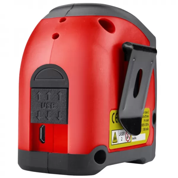 Laserový metr 40m s 5m svinovacím metrem Fortum 4780275