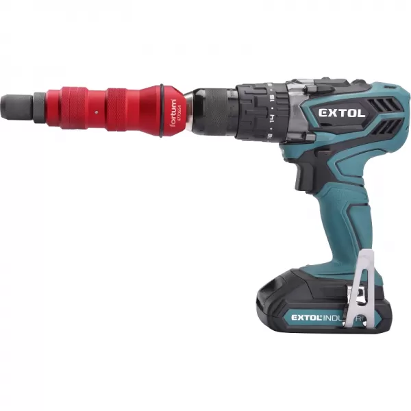 Nýtovací nástavec na vrtačku M3-M8, CrMoV FORTUM 4770654