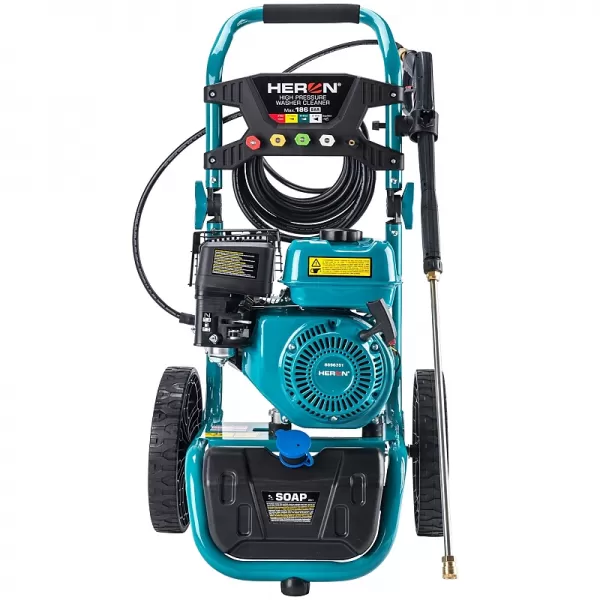 Vysokotlaký motorový čistič se šamponovačem HERON 8896351