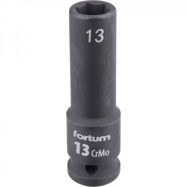 Hlavice nástrčná rázová 1/2", 13mm, L 78mm, CrMoV Fortum 4703213