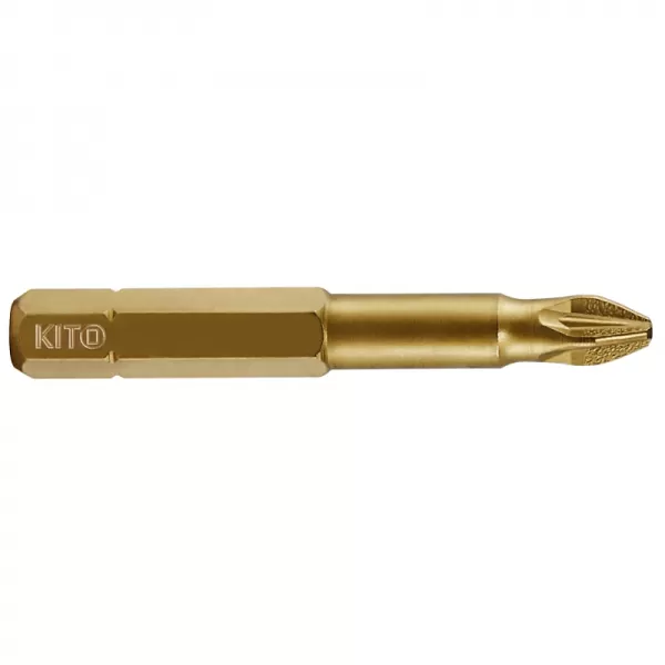 Sada hrotů 10ks PH 1x50mm S2/TiN KITO 4821210
