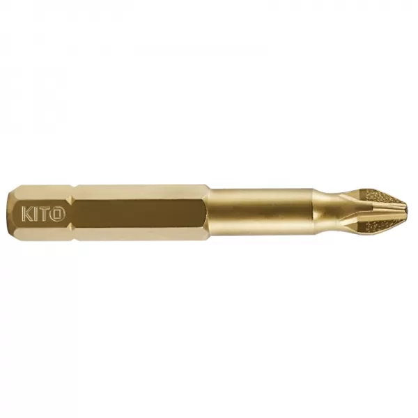 Sada hrotů 10ks PH 1x50mm S2/TiN KITO 4821111