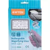 Skládací lupa se světlem, 4× zvětšení, USB nabíjení Extol Light 43164