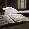 Skládací lupa se světlem, 4× zvětšení, USB nabíjení Extol Light 43164