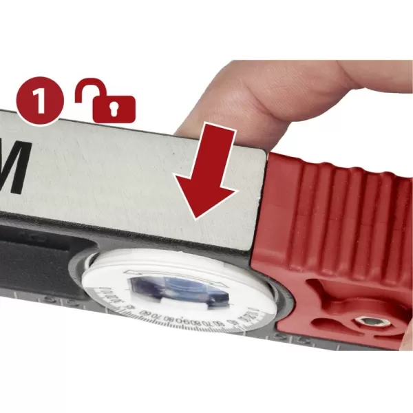 Vodováha kovová s magnety, 400mm, 3libely (1x360°otočná) FORTUM 4783544