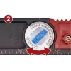 Vodováha kovová s magnety, 400mm, 3libely (1x360°otočná) FORTUM 4783544