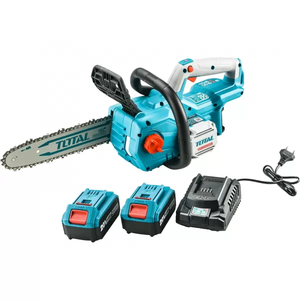 Aku řetězová pila 20V 2x4,0Ah BRUSHLESS Total TGSLI201286