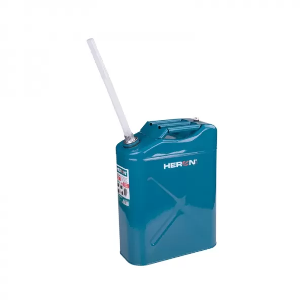 Kanystr ocelový na benzín, 20L FORTUM 8898143