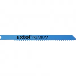 Plátky do přímočaré pily 5ks 75x2,5mm úchyt UNIVERSAL Bi-metal EXTOL PREMIUM 8805703