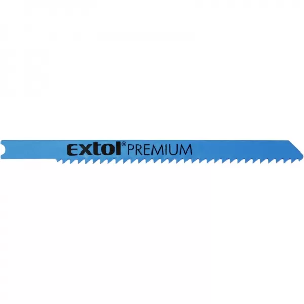 Plátky do přímočaré pily 5ks 75x2,5mm úchyt UNIVERSAL Bi-metal EXTOL PREMIUM 8805703
