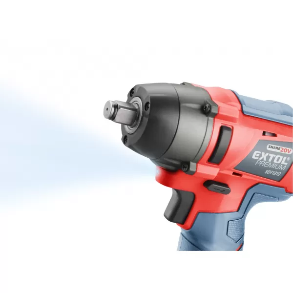 Aku rázový utahovák 20V bez aku Extol Premium 8791811