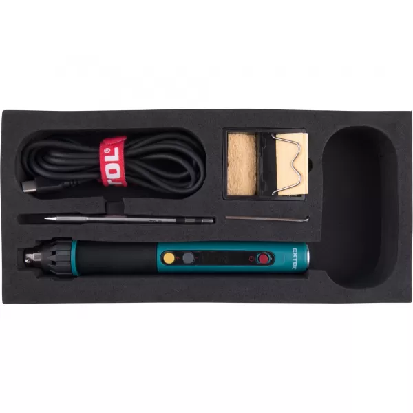 Pájka hrotová s digitální regulací USB-C Extol Industrial 8794511