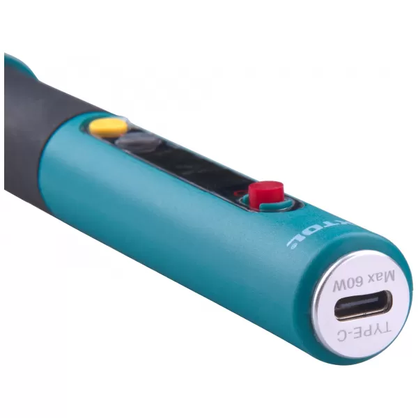 Pájka hrotová s digitální regulací USB-C Extol Industrial 8794511