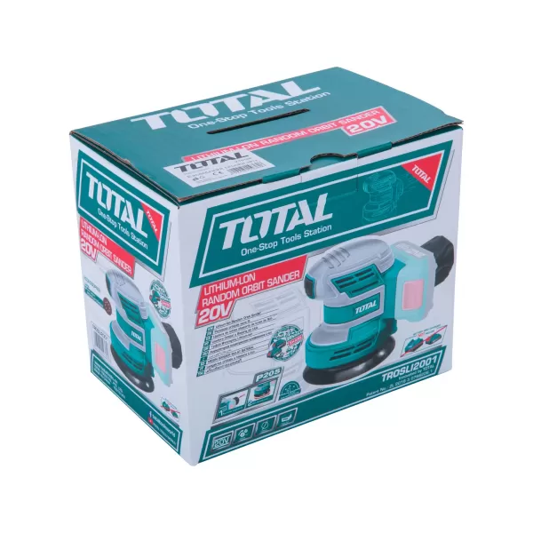 Aku excentrická bruska 20v bez aku Industrial Total TROSLI2001