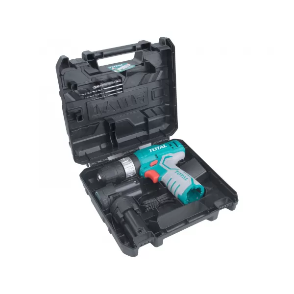 Aku vrtací šroubovák s příklepem 12V/2x1,5,0Ah Li-ion Total TIDLI1232