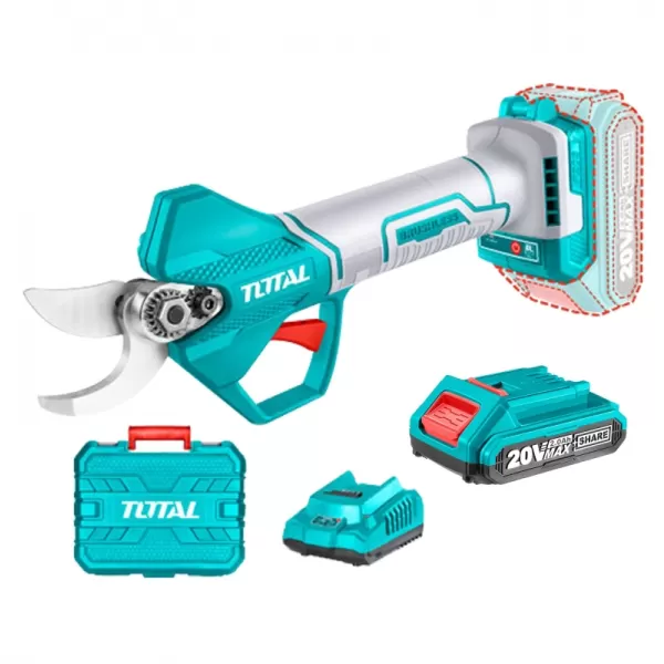 Aku zahradnické nůžky 20V 1x2,0Ah Brushless TOTAL TSSLI202581