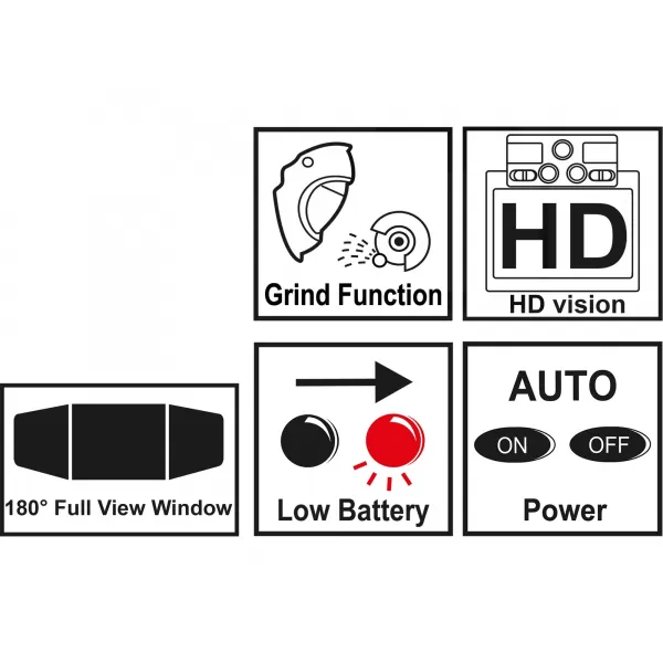 Kukla svářecí samostmívací Industrial Total TSP9101
