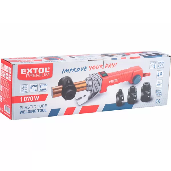 Svářečka polyfúzní 1070W EXTOL PREMIUM 8897211
