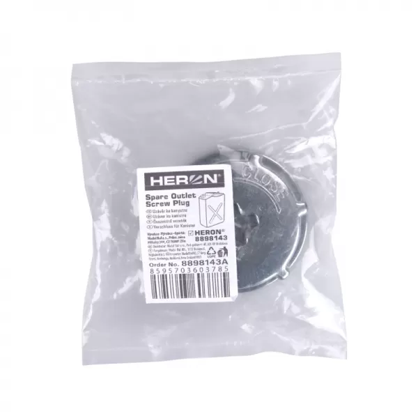 Kanystr ocelový na benzín, 20L FORTUM 8898143