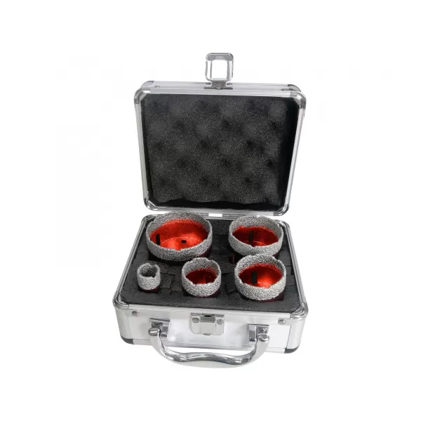 Sada 5ks vykružovacích diamantových korunek EXTOL PREMIUM 8802995