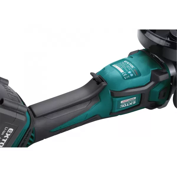 Aku úhlová bruska 125mm 20V 4,0Ah Extol Industrial 8791842