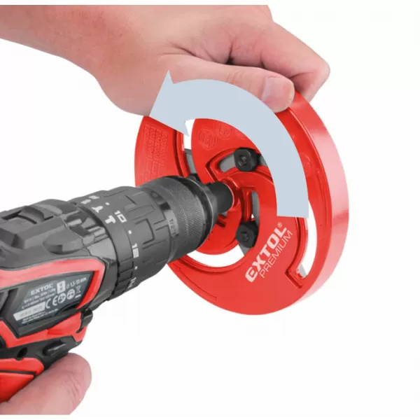 Vrták/korunka vykružovací nastavitelná EXTOL PREMIUM 8801610