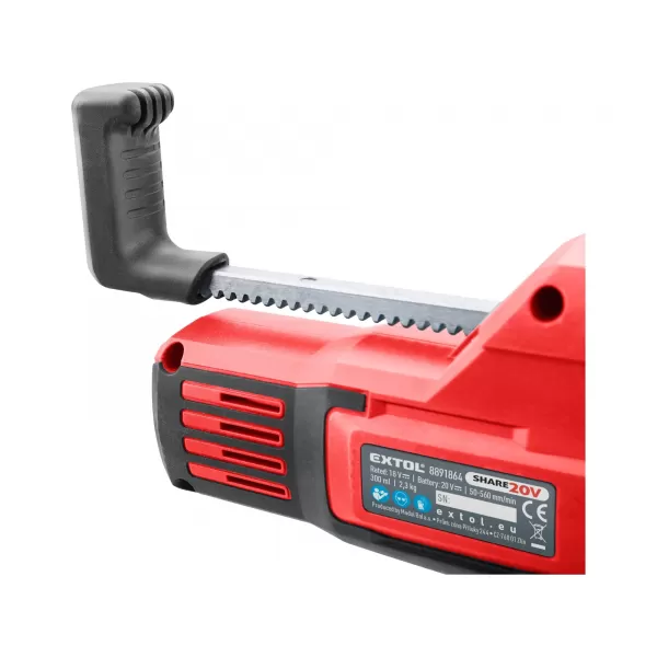 Aku vytlačovací pistole 20V 1x2,0Ah EXTOL PREMIUM 8891864