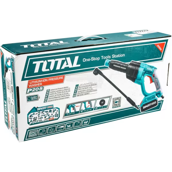 Aku tlaková myčka 20V 1x4,0Ah Total TPWLI20084